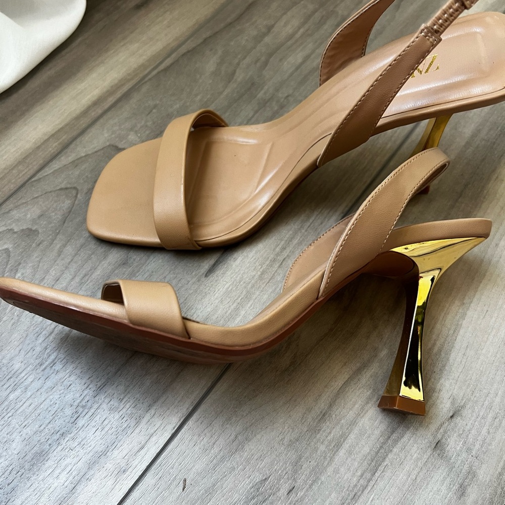 Tan Zara Heels